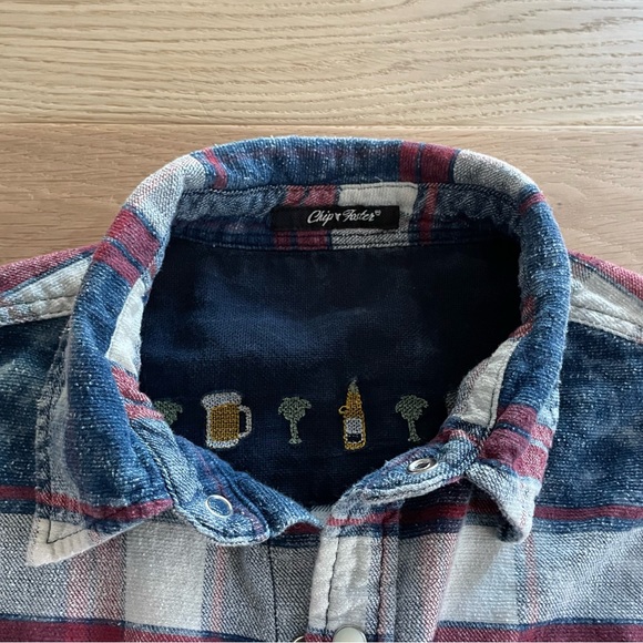 Women’s Flannel 100% Cotton Snap Buttons - Picture 2 of 6